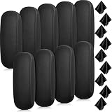 Treela 9 Pack Black Hard Shell Eyeglasses Cases Sunglasses Case Eyeglass Case Glasses Case with Eyeg