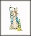 Set of 4 Beatrix Potter Art Print Reproductions, Unframed Peter Rabbit Collection Prints, Nursery Baby Prints, Shower Gift 8 x 10