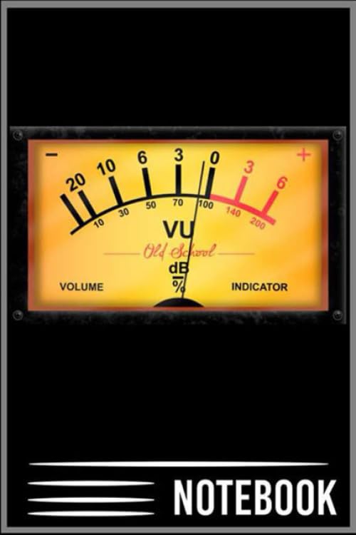 Notebook: Old-School Audiophile notebook 100 pages 6x9 inch by Champa Toyer