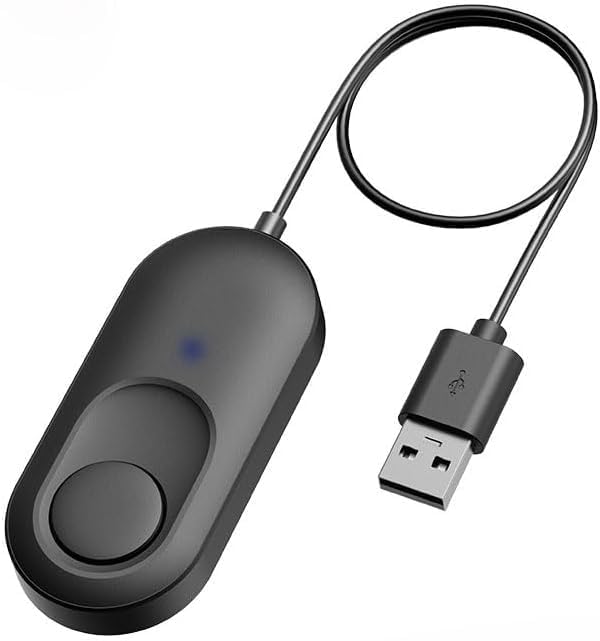 NALACAL Mouse Jiggler, Undetectable Mouse Mover USB Port for Computer, Driver-Free with ON/Off Switch, Simulate Mouse Movement to Prevent The Computer from Entering Sleep Mode, Plug-and-Play
