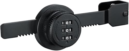 Miniatura 3 de ETEKJOY Cerradura de trinquete sin llave para puerta corredera de cristal vitrina vitrina vitrina gabinete combinación de contraseña digital 3