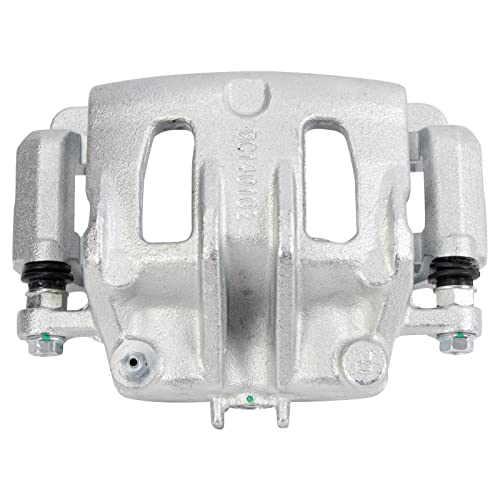 Image of TRQ Front Right Brake Caliper w /Bracket Passenger Side