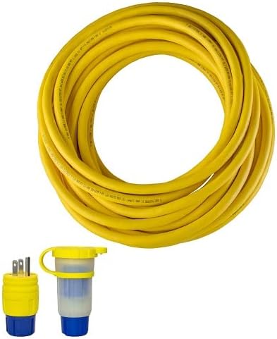 Cordset Smart Monitor Extreme Grade Ip69K Watertight Yellow 12/3 Sow 50Ft