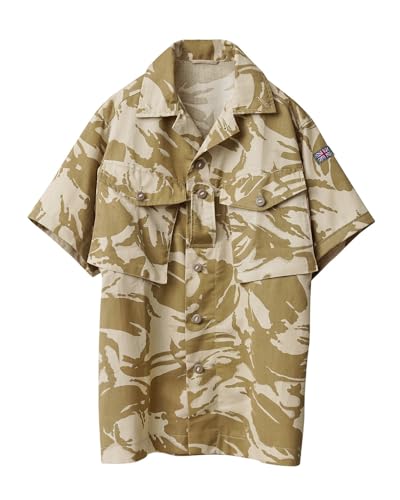 [WAIPER] ���� �f�b�h�X�g�b�N �C�M���X�R �����C�N TROPICAL COMBAT S/S �V���c �f�U�[�gDPM�J�� (180-104)