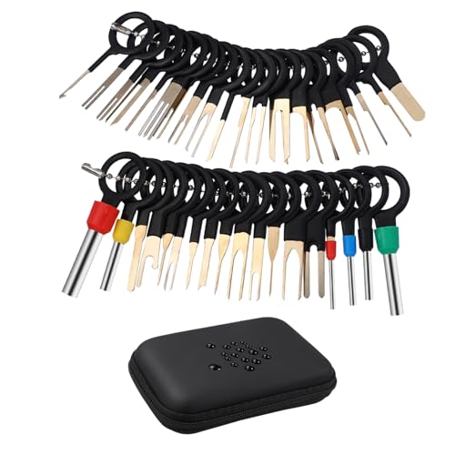 Kit de dépose de broches terminales extracteur de connecteur électrique auto et électronique 76pcs