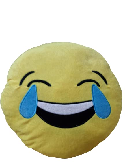 MIELIMON Cojin Emoticono cojín Suave Almohada 35x35x5cm