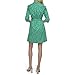 DKNY Women's Dress, Apple Green/Ivory, 8