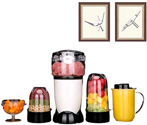 Entsafter ， Smoothie-Mixer Kleiner tragbarer Mini-Smoothie-Maker und Mixer-Familie Persönlicher Mixer Eisbrecher, Häcksler, Kaffeemühle
