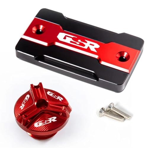 Tapa del tanque de combustible y tapón de aceite para moto Suzuki GSR600 5