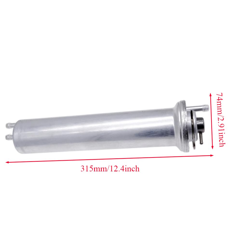 Riloer Filtro carburante, Filtro olio carburante Filtro benzina carburante, Filtro diesel Filtro carburante motore auto compatibile con BMW E38 E39 X5 E53, 13321709535, ML-KL96