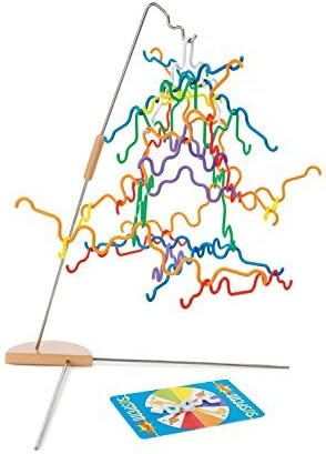 Miniatura 3 de Melissa & Doug Suspend Junior - Juego familiar y 1 paquete de minipad Scratch Art (04276)