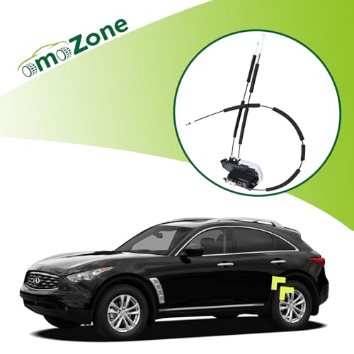 Image of Door Lock Latch Actuator Assembly Rear Left Side Compatible with 2008-2013 Infiniti FX35 FX37 FX50 2014-2017 QX70 Replaces 82501-1CA0A 825011CA0A