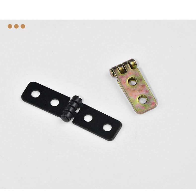 Boîte en bois pliante multifonctionnelle dotée d'une charnière plate robuste - 7