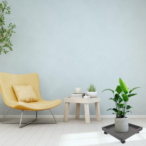 Soucoupe à roulettes grand pot de fleur et support pour bonsaï intérieur - 5