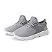 Bluelover Mode Hommes Sport Chaussures Occasionnels Mesh Respirant Sports Running Entraînement Espadrilles - 6,5 - Gris