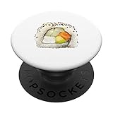 Philly Roll Sushi Sashimi Zelle und Mobile PopSockets mit austauschbarem PopGrip