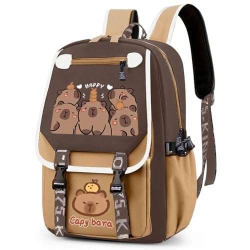 FCXVXCL Capybara Mochila Niña Niño, Mochilas para Guardería