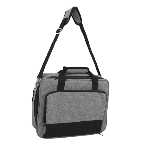 Funda para proyector con compartimentos para accesorios y correa ajustable para hombro miniatura 1