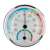 Raumklima für Thermometer, Hygrometer, analog, mit Luftfeuchtigkeits- und...