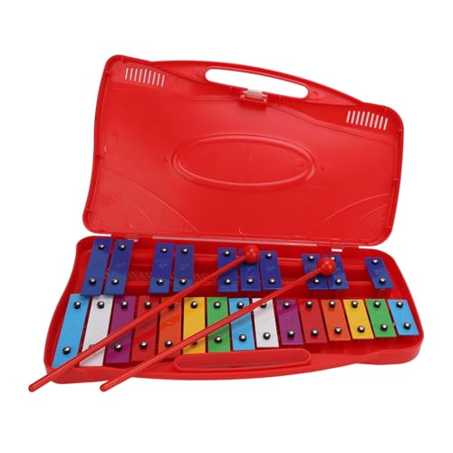 POENVFPO Aluminum Xylophone, 25 Note, Professional for Kids and Early Education