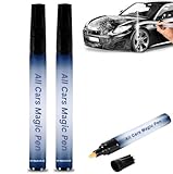 All Cars Magic Pen for Car Scratches, 2 PCS Magic Pen for Car Scratches for All Car Colors, Scratch Repair Magic Pen, Simple DIY Paint Repair Kit, Quick Fix for Wear Swirl Scuffs, Long-Lasting