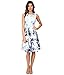 Calvin Klein Women's Print Seamed Flare Dress