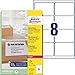 Produktbild AVERY Zweckform L7993-25 wetterfeste Versandetiketten/ Versandaufkleber (200 Etiketten, 99,1 x 67,7mm auf DIN A4, bedruckbar, selbstklebend, für DIN B4/C4 Umschläge und Versandrollen) 25 Blatt, weiß