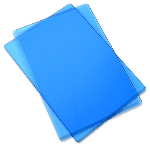 Sizzix BIGkick/Big Shot/Vagabond Cutting Pads 1 Pair-Standard 8.75"X6.125"X.125, Blueberry Cover