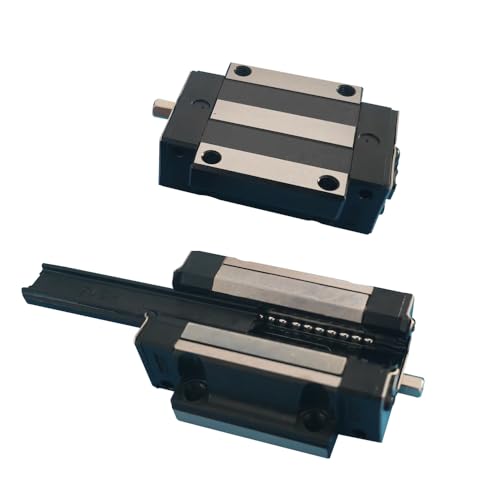 Patins HGW15CA en acier standard rigide pour rail linéaire HG15 lot de 2