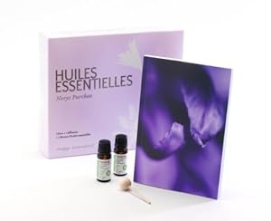 Livres Couvertures de Coffret Huiles essentielles
