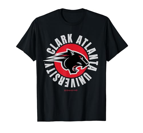 The Yard Essentials - Clark Atlanta University - Pure Circle T-Shirt, Men, Black, Medium