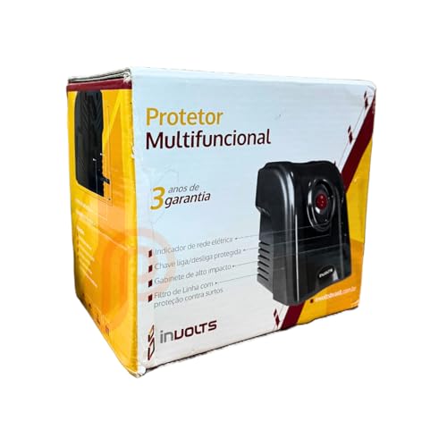 Protetor Eletrônico Multifuncional Pc Gamer Tv Notebook 500va Mono - Involts (110, Volts)