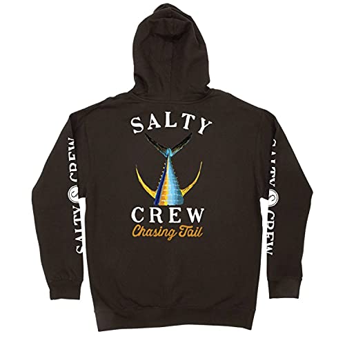Image of Salty Crew Men's Tailed Hood Fleece - Men's Fashion Casual Long Sleeve Hoodie Cotton - Lifestyle Beach Apparel