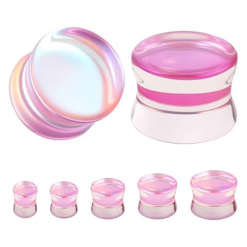 Écarteurs d'oreille en verre ZS Cover