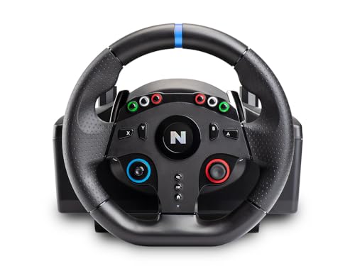 Image of Nitho Drive Pro ONE Competition - Gaming Racing Wheel with Separate Shifter and Floor Pedals, 270 Degree Zero Dead Zone Steering Wheel for Racing Simulator on Windows PC Only