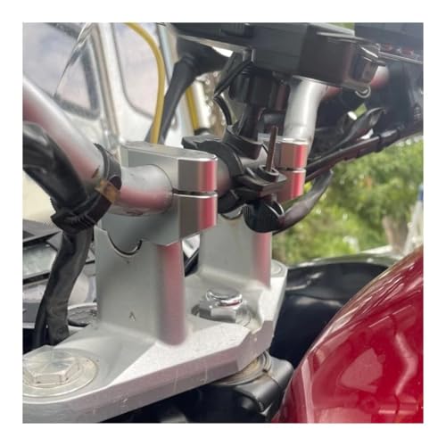 Risers guidon 28mm VFR800X rehausseur décalé finition haute précision