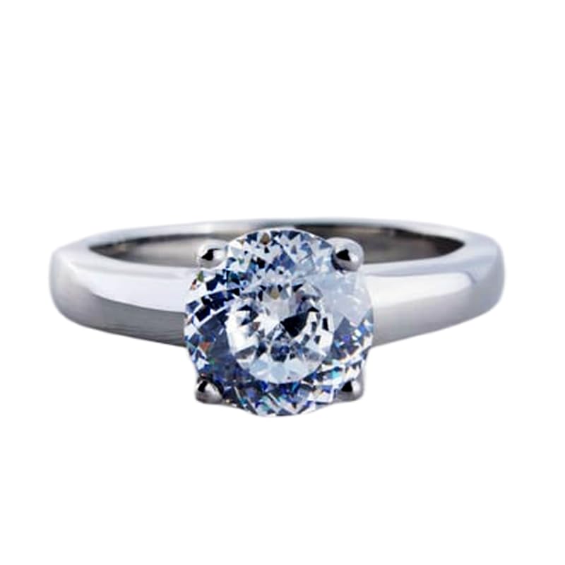 Bague moissanite en argent 925 éclat diamant pour une élégance intemporelle LK_DHR_0238