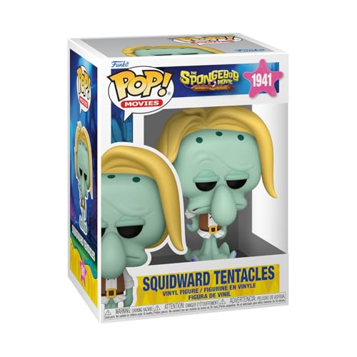 Funko Pop! Movies: The SpongeBob Movie - Squidward Tentacles - Figura in Vinile da Collezione - Idea Regalo - Merchandising Ufficiale - Giocattoli per Bambini e Adulti - Cartoon Fans