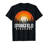 Springfield Missouri MO Shirt Retro Vintage 70s 80s 90s Gift T-Shirt