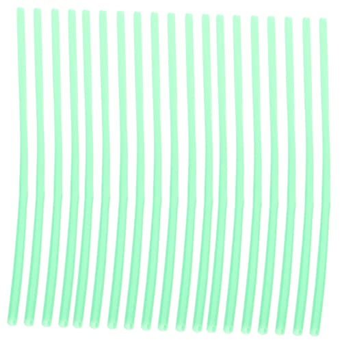 Abaodam 144Pcs Reflective Wheel Covers for Dirt Bikes Motorcycles Lightweight Sleeves for Spokes Protection Decoration Night Visibility