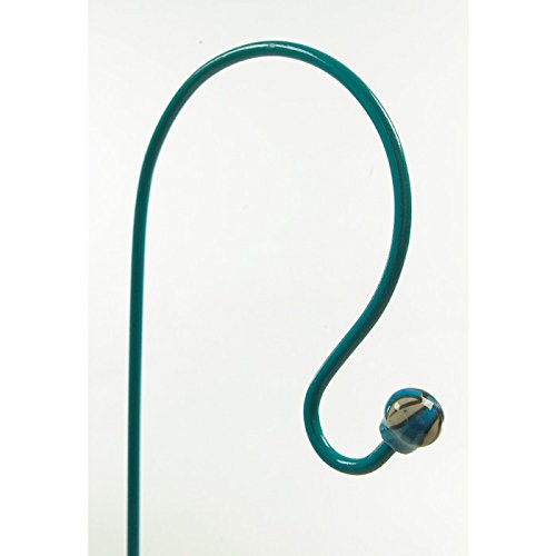 3 x Shepherd's Crook Metal Lantern Supports - Various Sizes & Colours Available! (1.2m, Electric Blue)