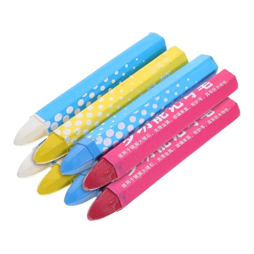 SOLUSTRE 8pcs Portable Tire Marker Pens Car Paint Pen Tire Chalk Paint Stick for Marking and Daubers