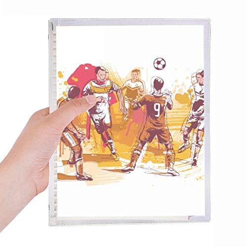 Carnet de sport Match Soccer à spirale : l'allié de vos entraînements
