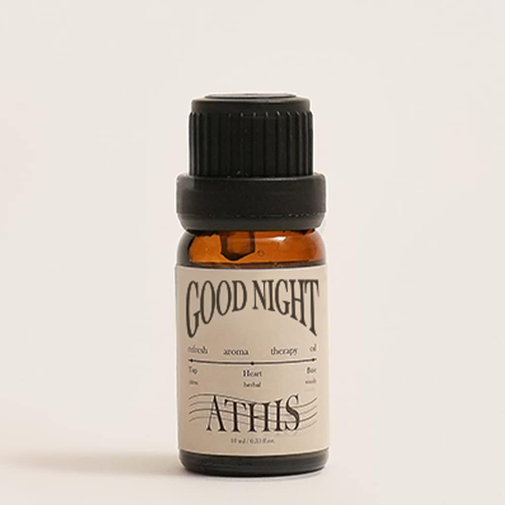 Athis Organic Essential Oil Blends – Invigorating, Calming & Uplifting Scents for Home & Office (Sleeping)