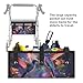 Uorisanigo Hummingbird Floral Under Seat Bag for Rollator Walker Replacement Walker Underseat Replacement Medical Basket for Elderly Wheelchair Accessories