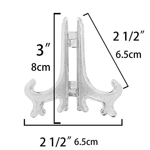 Tincogo 3 Pollici Argento Plastica Cavalletto