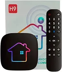 Aparelho HTV 9 4K 2025 Parcelamento Sem Juros Comando de Voz Configurado Vitalício Completo home