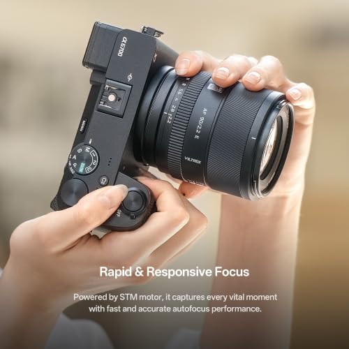Image of VILTROX 90mm F2.2 EVO E Lens Telephoto APS-C Autofocus Large Aperture Prime Lens Compatible with Sony E-Mount Mirrorless Cameras ZV-E10 II EV10 a6600 a6400 A7IV A7CII A7RV FX3 A7SIII A7C A1 A9 A9II