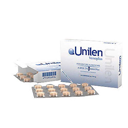 Uniderm Farmaceutici Integratore Alimentare Unilen Venoplus, 30 Compresse