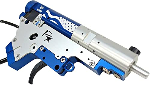 Evike - PolarStar Airsoft PR-15 V2 Gen3 Fusion Engine Electro-Pneumatic Gearbox Kit (Model: EMG Edition Silver Nozzle)